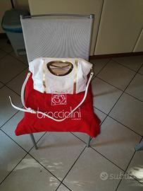 Borsa in pelle braccialini