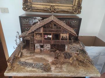 modello miniatura baita tirolese 