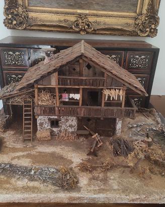 modello miniatura baita tirolese 