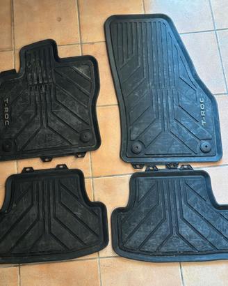 TAPPETINI IN GOMMA PER VOLKWAGEN T-ROC