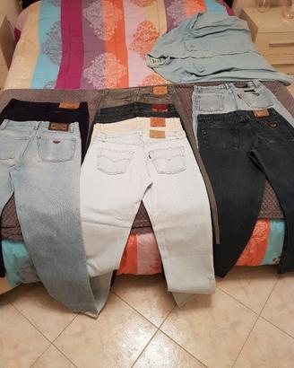 jeans levis avirex carrera armani camicia levis 