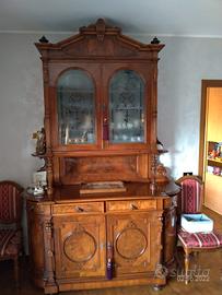credenza in radica di noce nazionale larga 170