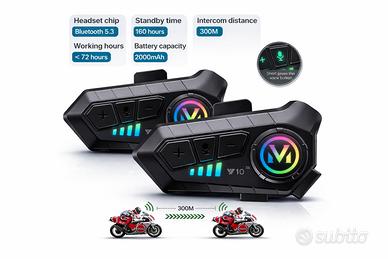 Interfono Casco Moto Bluetooth