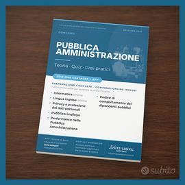 Manuale Concorso PA Informatica e Inglese Completa