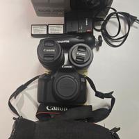 canon eos 2000d EF-S 18-55mm + ef 50mm + accessori