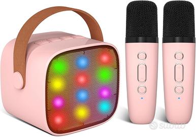 Lettore Microfono Karaoke Bluetooth portatile