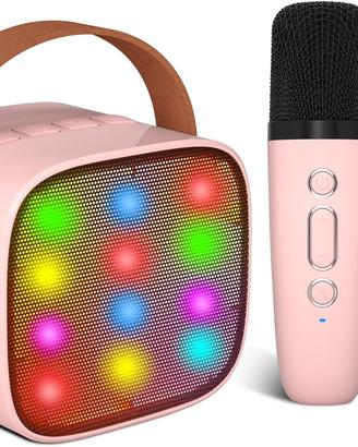 Lettore Microfono Karaoke Bluetooth portatile