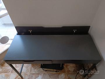 Scrivania Ikea Alex Colore Antracite 132x58