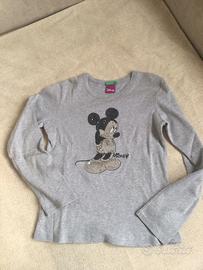 2 Magliette bambina grigie