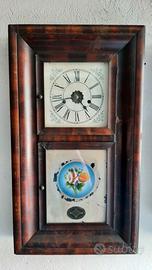 Antico orologio a pendolo americano