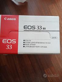 Canon Eos 33 Reflex kit completo 