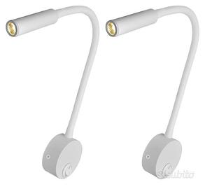 Faretti Artpad  da comodino/letto luce calda