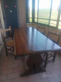 Tavolo fratino in legno