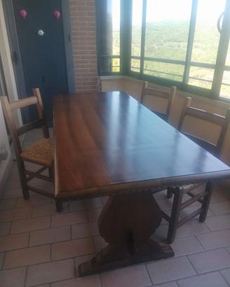 Tavolo fratino in legno