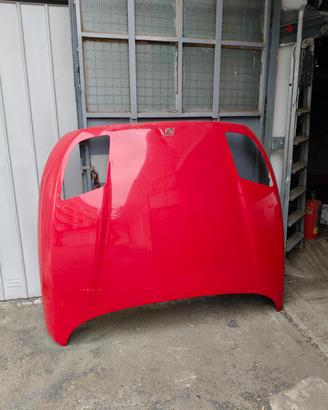 cofano motore fiat coupé rosso