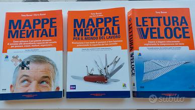 3 Libri  Mappe mentali e Lettura veloce