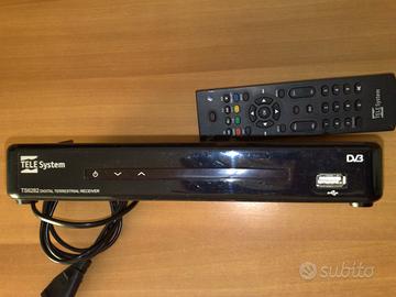 Decoder Digitale Terrestre con porta USB TS6282