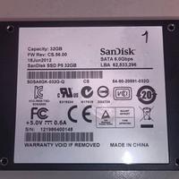 SanDisk SSD U100 32GB   codice 1