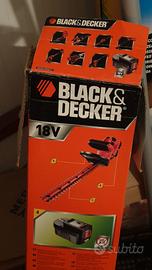 TAGLIASIEPE ELETTRICO A BATTERIA BLACK & DECKER 
