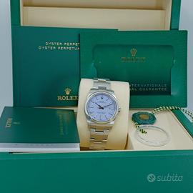 ROLEX OYSTER PERPETUAL 124200 LAVANDA 08/26 NUOVO