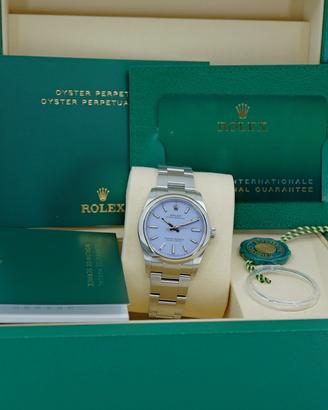 ROLEX OYSTER PERPETUAL 124200 LAVANDA 08/26 NUOVO