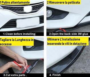 SPOILER LAMA SOTTO PARAURTI ANTERIORE PER ALFA ROMEO MITO