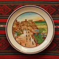 Piatto decorativo in ceramica Colussi