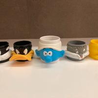 5 tazze personaggi cartoni animati