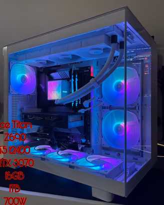 PC Gaming Custom i5 12400/RTX 3070/16GB/1TB
