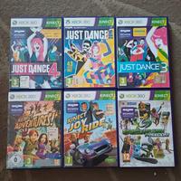 lottino videogiochi XBOX 360 KINECT 