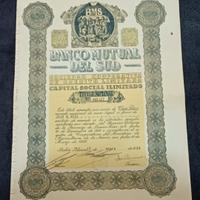 Argentina Titolo azionario de Banco Mutual del Sud