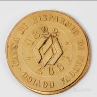 Gio Pomodoro Medaglia 175 anni Banca Cassa di Risp