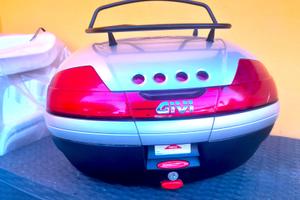 bauletto givi maxia 50 litri con portapacchi super
