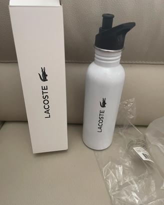 Borraccia Lacoste colore bianco