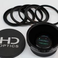 Obiettivo fotografico h d vision grandangolo + mac