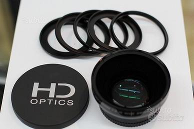 Obiettivo fotografico h d vision grandangolo + mac