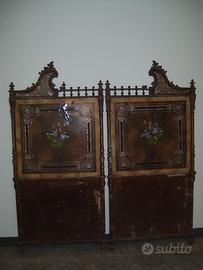 Letto matrimoniale in ferro