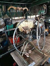 ruote per bicicletta d'epoca