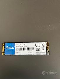 SSD 256 GB M2 sata, perfetto