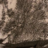 Pizzo nero mantiglia e velette anni 40/50