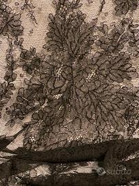 Pizzo nero mantiglia e velette anni 40/50