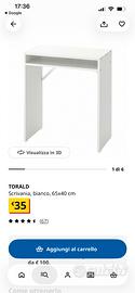 Scrivania o toeletta