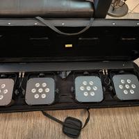 Stairville Stage Quad LED Bundle RGB WW

