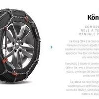 konig CD-9 080 catene no M+S CALZE  FIAT DACIA VW