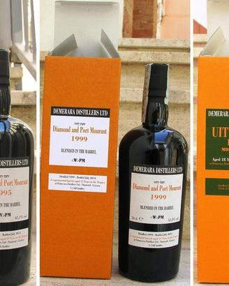 Uitvlugt 1996-Diam&P.Mourant 1995/1999-3 bottiglie