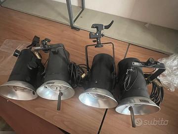 4 Flash  Bowens 'Mono silver