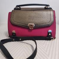 Borsa turtle numero 22 fucsia metallico