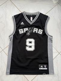 Canotta Basket Spurs Parker #9 Adidas
