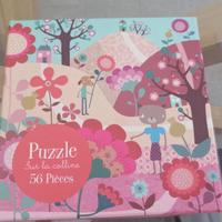 Gioco Puzzle da 56 pezzi Fiori