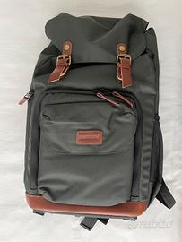 Zaino fotografico "Mantona" Retro  color verde